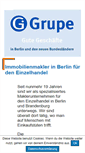Mobile Screenshot of grupeimmobilien.de